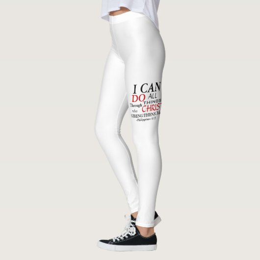 Fett PHILIPPIANS 4:13 Leggings (Links)