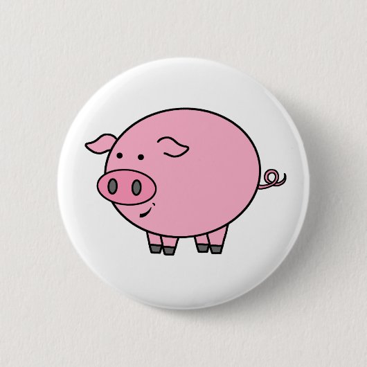 Fett Pig Button (Vorderseite)
