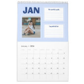 Fett Planer Benutzerdefinierter Foto-Kalender Kalender (Jan 2026)