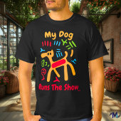 Fett Pop Art Dog Graphic T - Shirt