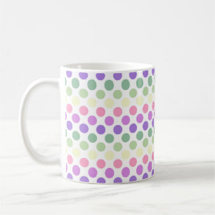 Fett-Punkte für die Flag-Farb-Markenbezeichnungen Kaffeetasse
