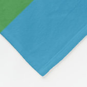 Fett Rainbow Stripes Fleece-Decke Fleecedecke (Ecke)