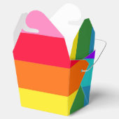 Fett-Rainbow-Strips-Bevorzugung Geschenkschachtel (Geöffnet)