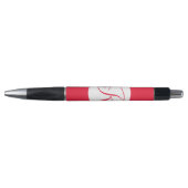 Fett Red Circle Monogram Kugelschreiber (Vorderseite)