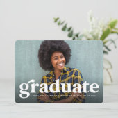 Fett-Retro-Abschluss aus schwarz-weißem Foto Ankündigung (Stehend Vorderseite)