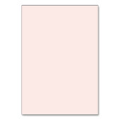 Fett Retro Minimalistisch Rot und Rosa Tabelle 7 H Tischnummer (Rückseite)