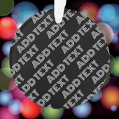 Fett Retro-Modernes Name oder Word-Muster Ornament