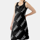 Fett Retro-Modernes Name oder Word-Muster Schürze (InSitu)