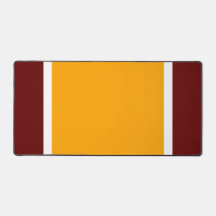 Fett Retro Rot Weiße, hellgelbe Streifen