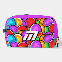 Fett Retro Wellig Pop Art Individueller Monogramm 