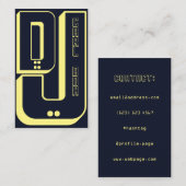 Fett-Riesenschild Visitenkarte (Vorne/Hinten)