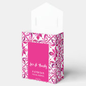 Fett rosa Brautparty Geschenkschachtel (Geöffnet)