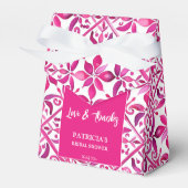 Fett rosa Brautparty Geschenkschachtel (Vorderseite)