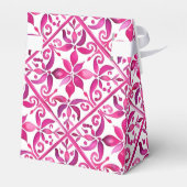 Fett rosa Brautparty Geschenkschachtel (Rückseite)