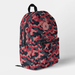 Fett Rosa Camouflage Bedruckter Rucksack