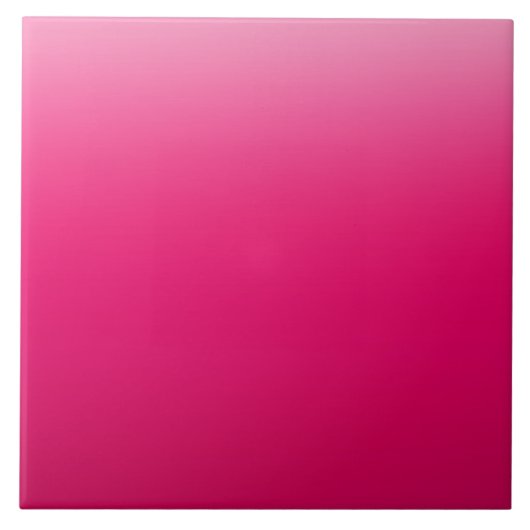 Fett rosa Gradient Design Fliese (Vorderseite)