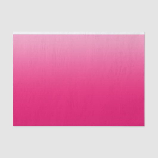 Fett rosa Gradient Design Seidenpapier (Vorderseite)