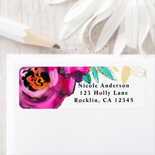 Fett rosa Modernes Brautparty (Insitu)