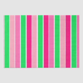 Fett rosa und grüne Streifen Seidenpapier