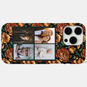Fett Rose Custom Foto Collage iPhone Case (Rückseite (Horizontal))