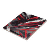 Fett rot und grau dynamisch fliese (Seite)