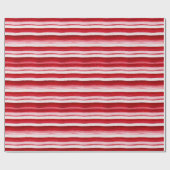 Fett Rot und Rosa Streifen Geschenkwrap Geschenkpapier (Flach)