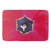 Fett Rote Tulip Blume Makro Naturfotografie Badematte (Vorderseite)