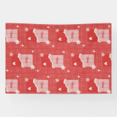 Fett rotes Herz Liebe Design - Perfekt für kundens Banner (Horizontal)