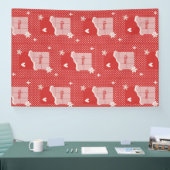 Fett rotes Herz Liebe Design - Perfekt für kundens Banner (Messe)