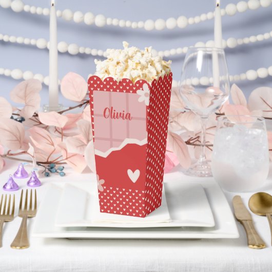 Fett rotes Herz Liebe Design - Perfekt für kundens Geschenkschachtel (Hochzeit)