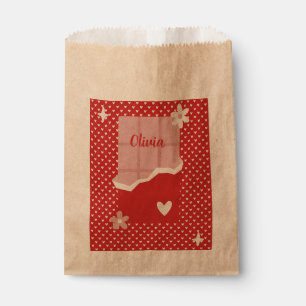 Fett rotes Herz Liebe Design - Perfekt für kundens Geschenktütchen