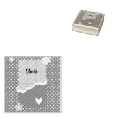 Fett rotes Herz Liebe Design - Perfekt für kundens Gummistempel (Stempel)