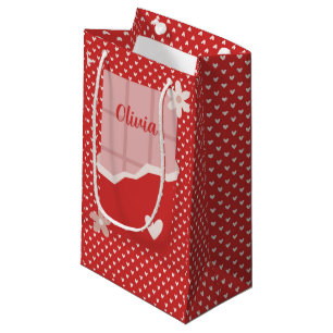 Fett rotes Herz Liebe Design - Perfekt für kundens Kleine Geschenktüte