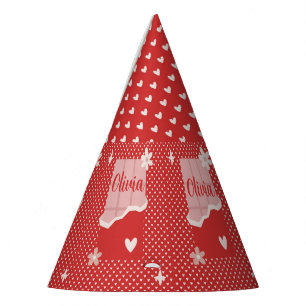 Fett rotes Herz Liebe Design - Perfekt für kundens Partyhütchen