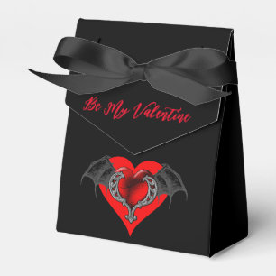 Fett rotes Herz Valentins personalisiert Geschenkschachtel
