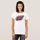 Fett rotes I LIVE FOR WINE T-Shirt (Vorne ganz)