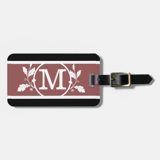 Fett RS1 Mit Monogramm Gepäckanhänger (Vorderseite horizontal)