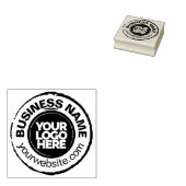 Fett-Runde-Eyecatching-Logokombination Gummistempel (Stempel)