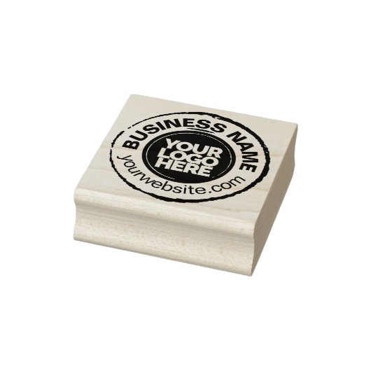 Fett-Runde-Eyecatching-Logokombination Gummistempel (Stempel)