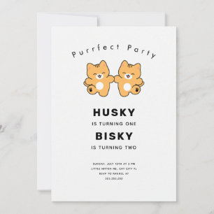 Fett Sans Serif	Fette Einladung   purrfect