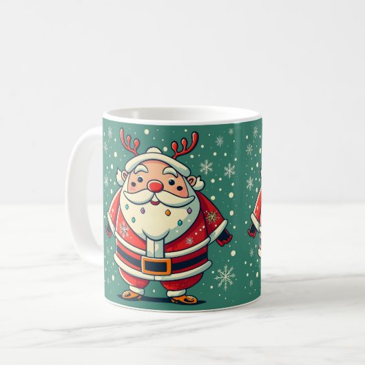 Fett Santa Kaffeetasse (Vorderseite Links)
