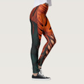 Fett & schön: Leggings aus tropischem Leaf (Rechts)