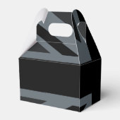 Fett Schwarz Behalte Ihre Textunionsbuchse beruhig Geschenkschachtel (Rückseite)