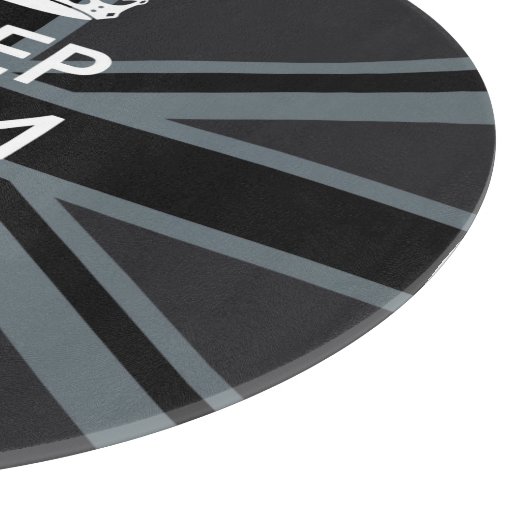 Fett Schwarz Behalte Ihre Textunionsbuchse beruhig Schneidebrett (Ecke)