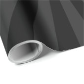 Fett Schwarz und Kohle Burst anpassen Geschenkpapier (Rolleneckpunkt)