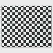 Fett Schwarz-Weiß-Karton Geschenkpapier (Flach)