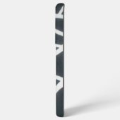 Fett Schwarz-Weiß-Spider-Webgeometrie Samsung Galaxy Hülle (Rückseite (Horizontal))