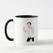 Fett Schwarze Inspiration Tasse (Links)
