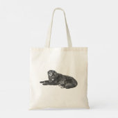 Fett Silhouette Tasche für Herbsttage (Rückseite)