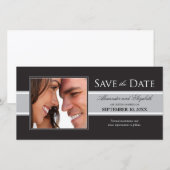 Fett Silver Strip Ankündigung Datum freihalten (Vorne/Hinten)